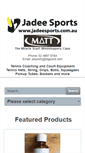 Mobile Screenshot of jadeesports.ashop.com.au
